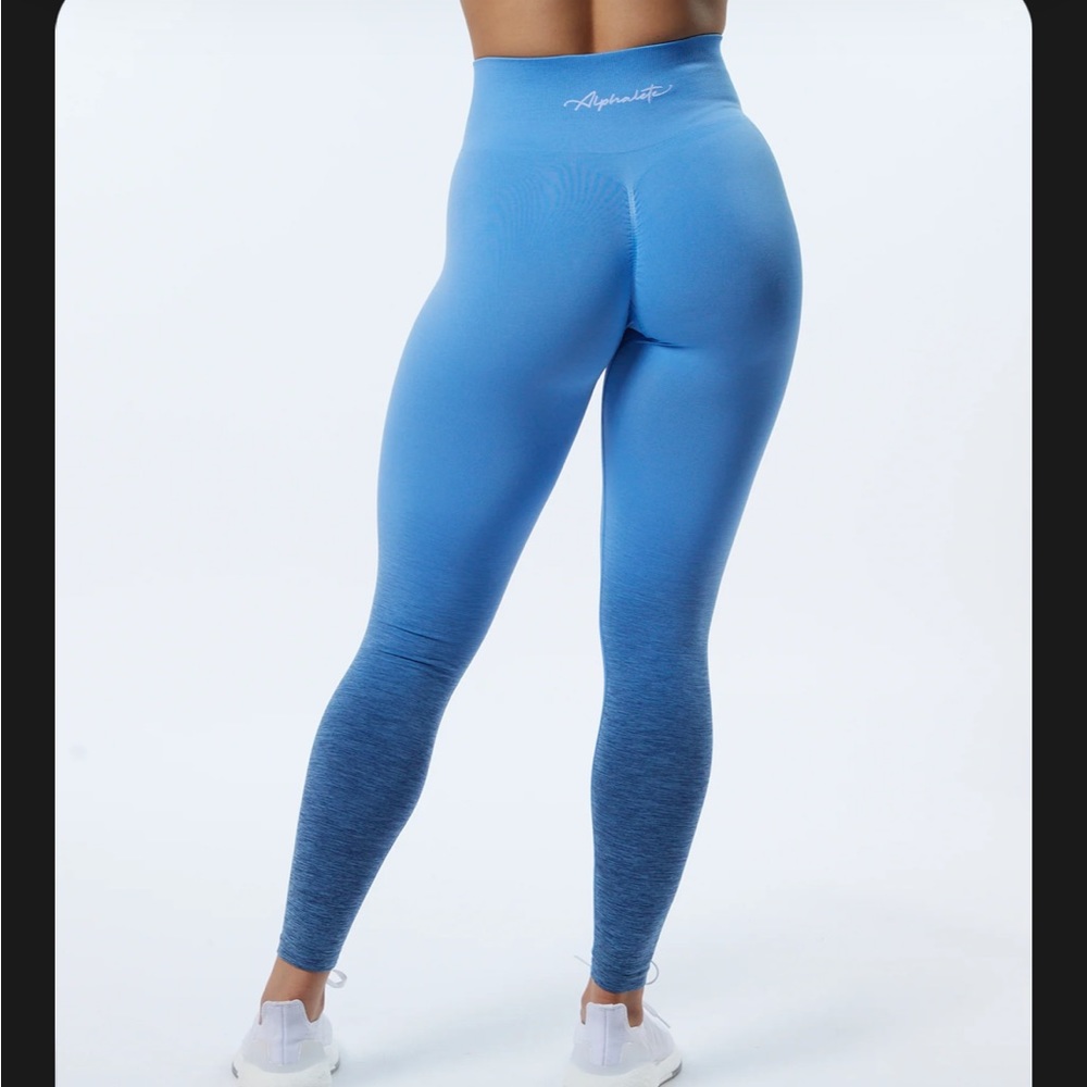 Blue moon ombré Amplify leggings